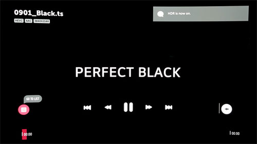 HDR mode on LG OLED