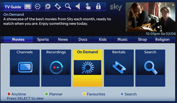 Sky EPG