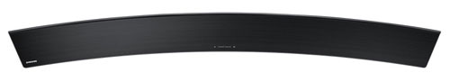 Curved soundbar from top