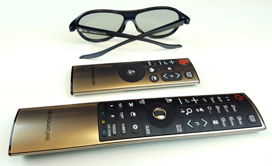 Remote controls and 3D glasses