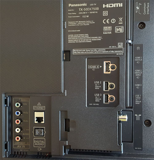 Panasonic TX-50DX750B (DX750) Review
