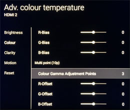 Multi-point (10p) controls